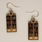 Bookcase Earrings, Book Lover Bookshelf Gift Hypoallergenic Pure Sterling Silver