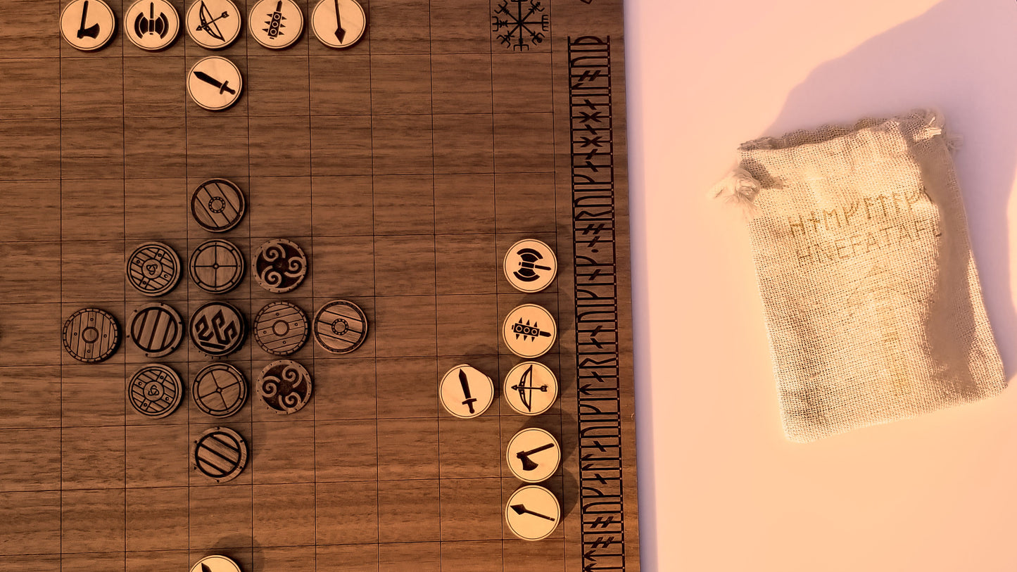Viking Chess: Hnefatafl (King's Table) 11x11