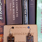 Bookcase Earrings, Book Lover Bookshelf Gift Hypoallergenic Pure Sterling Silver